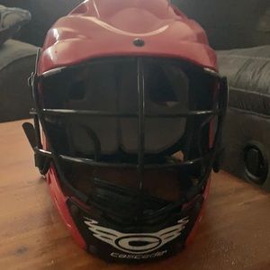 Cascade lacrosse helmet